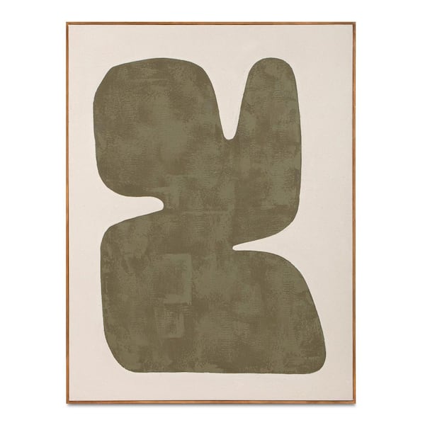 Sasha Abstract Composition, 1-Piece, Framed Acrylic Art Print 48 in. x 36 in.