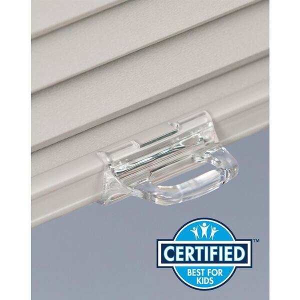 BlindsAvenue Winter White Cordless Light Filtering Fabric Cellular Shade 9/16 in. Single Cell 70 in. W x 72 in. L - image 5