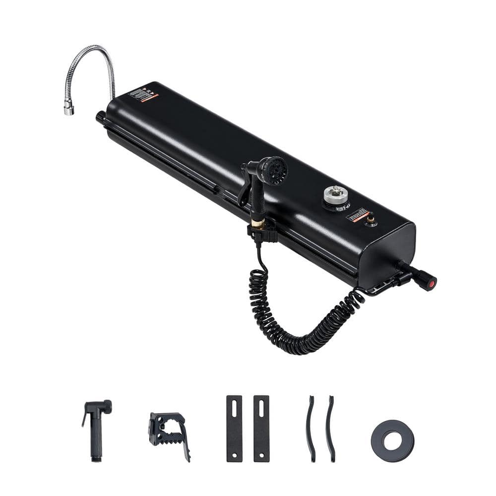 Roof Rack Water Tank 4 Gal. Rack Type Rack w/ 2-Splash-Guard Panels and T-slot High-Capacity Tank Multi-Dispensing Tank price history on PriceWatchPro