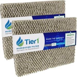 Replacement for Aprilaire Water Panel 35 fits Models 350, 360, 560, 560A, 568, 600 Humidifier Filter (2-Pack)