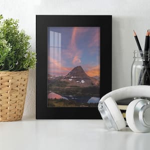 Modern 5 in. x 7 in. Black Picture Frame (Set of 4)