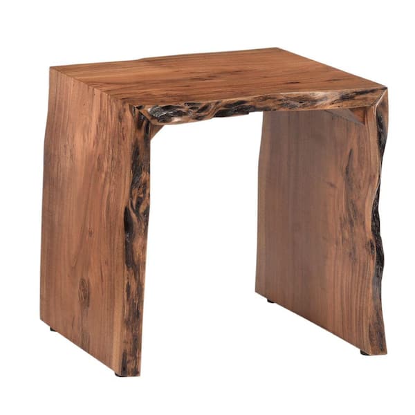 Denmark 24 Live Edge Rectangular Brown Acacia Wood Cutting Board with  Handle TTU-J7313-EC - The Home Depot