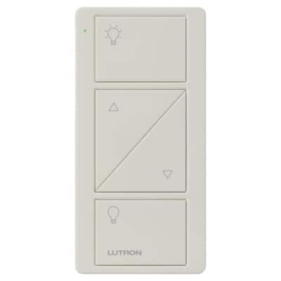 Pico Remote Control for Caseta Wireless Dimmer 2-Button with Raise/Lower Light Almond