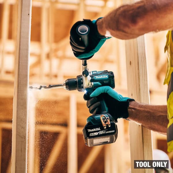 Makita 18V 5.0 Ah Lithium-Ion Brushless Cordless 1/2 in. Hammer