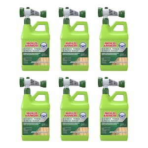 64 oz. Deck Fence & Patio Hose End Sprayer Mold and Mildew Remover (6-Pack)