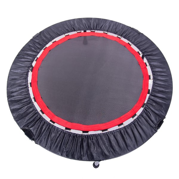 OLUMAT 40 in. Mini Exercise Trampoline for Adults or Kids with Safety Pad