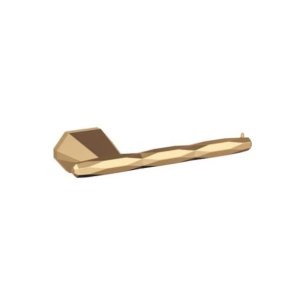Amerock St. Vincent 7-13/16 in. (198 mm) L Single Post Toilet Paper Holder in Champagne Bronze