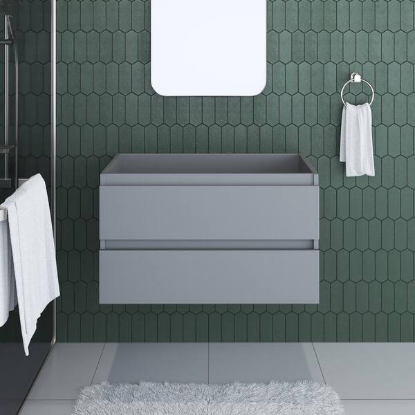 VOLPA USA AMERICAN CRAFTED VANITIES Salt 36 in. W x 20 in. D Bath