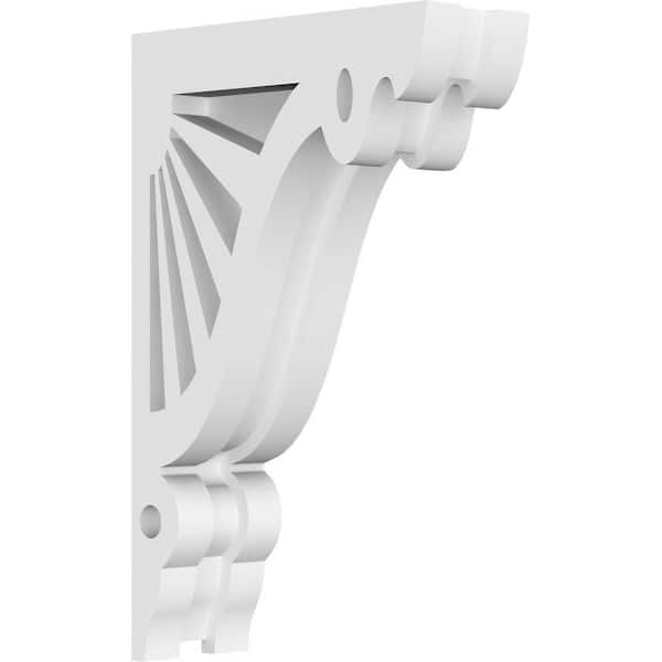 Ekena Millwork Marshall 1.5 in. W x 8 in. H x 5 in. D Signature Urethane Polyurethane Corbel