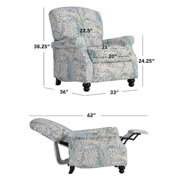 Paisley rocker deals recliner