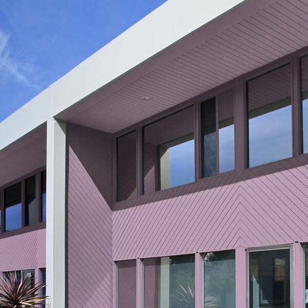 1 gal. #HDC-MD-10 Blooming Lilac Satin Exterior Paint