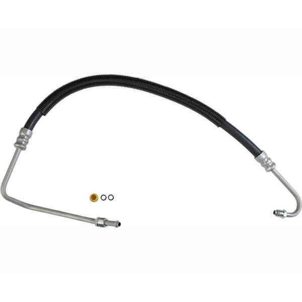 Sunsong Power Steering Pressure Line Hose Assembly - Hydroboost To Gear