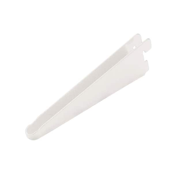 Rubbermaid FastTrack White Shelving Bracket (Common: 0.7-in x 2-in