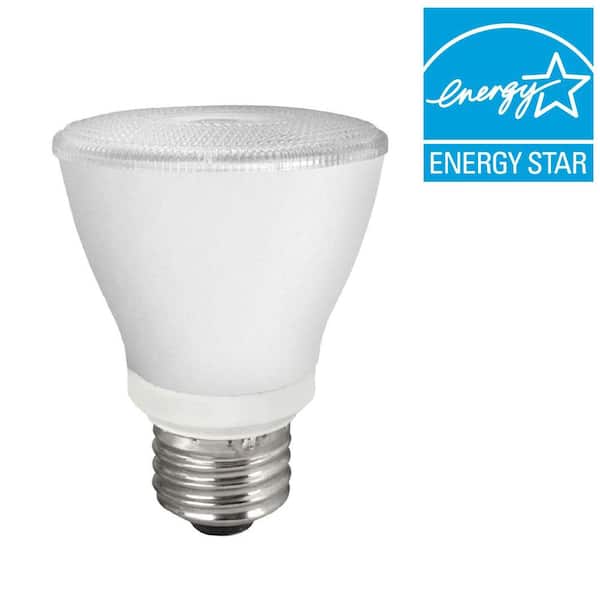 TCP 50W Equivalent Bright White (3000K) PAR20 LED Flood Light Bulb (8-Pack)