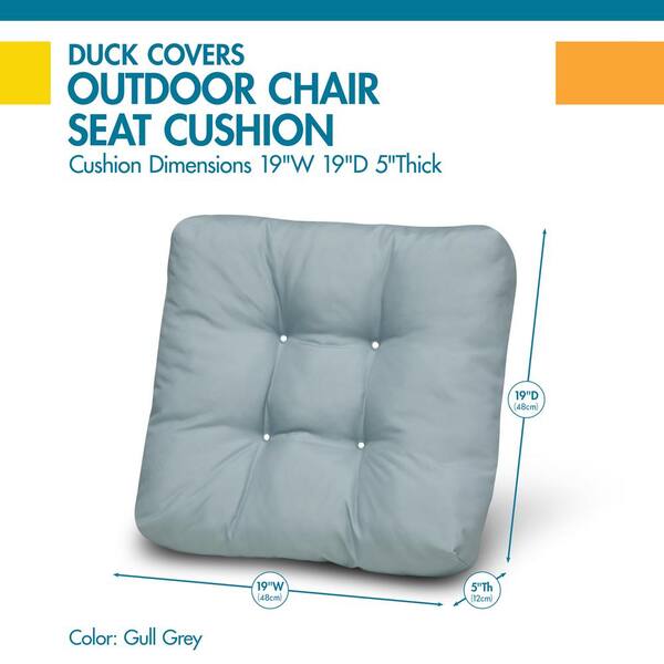 Duck Covers 19 In X 5, Outdoor Seat Covers