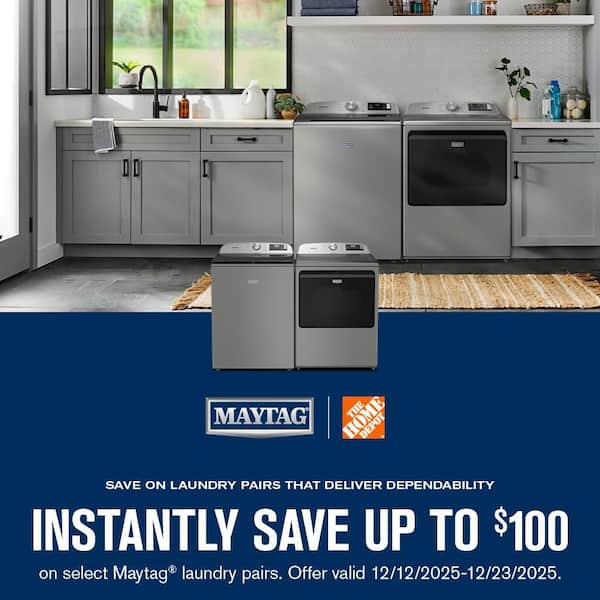 5.3 cu. ft. Top Load Washer in Classic Silver with Extra Power Option and Smart Appliance