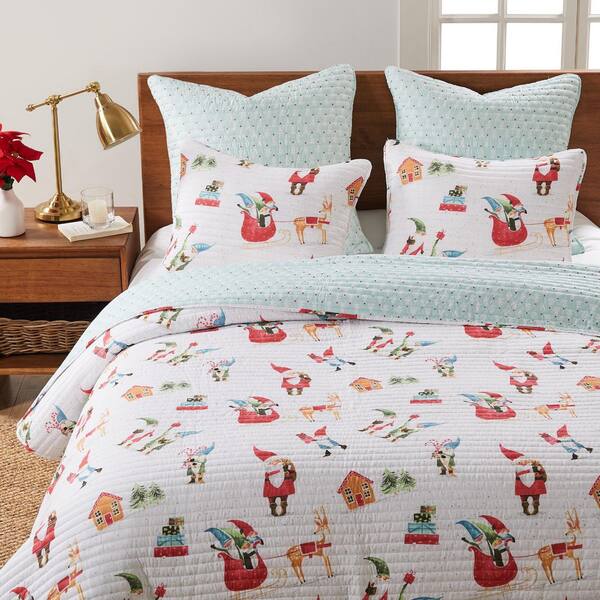 Christmas euro pillow clearance shams