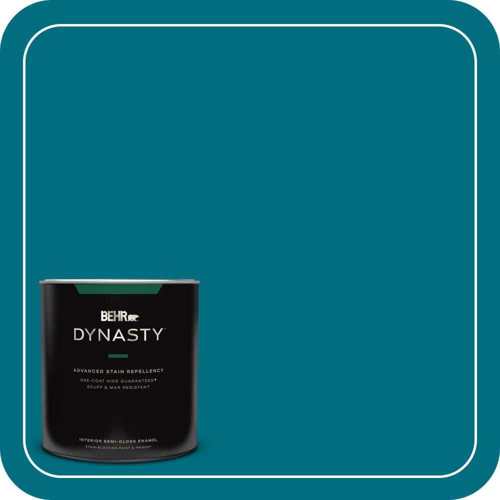 1 qt. #MQ4-54 Coastal Jetty One-Coat Hide Semi-Gloss Enamel Interior Stain-Blocking Paint and Primer price history on PriceWatchPro