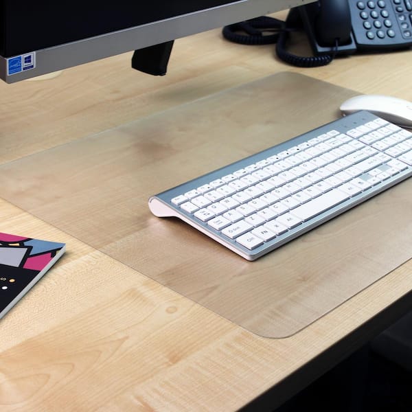 Floortex Desktex Pack of 4 Polycarbonate Place Mats - 12" x 18"