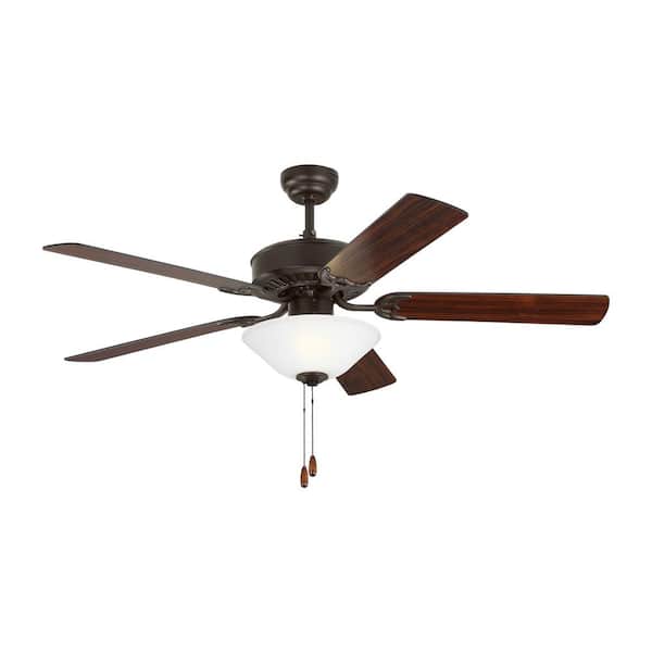 Generation Lighting Haven LED 2 52 in. Indoor Bronze Ceiling Fan with Light Kit
