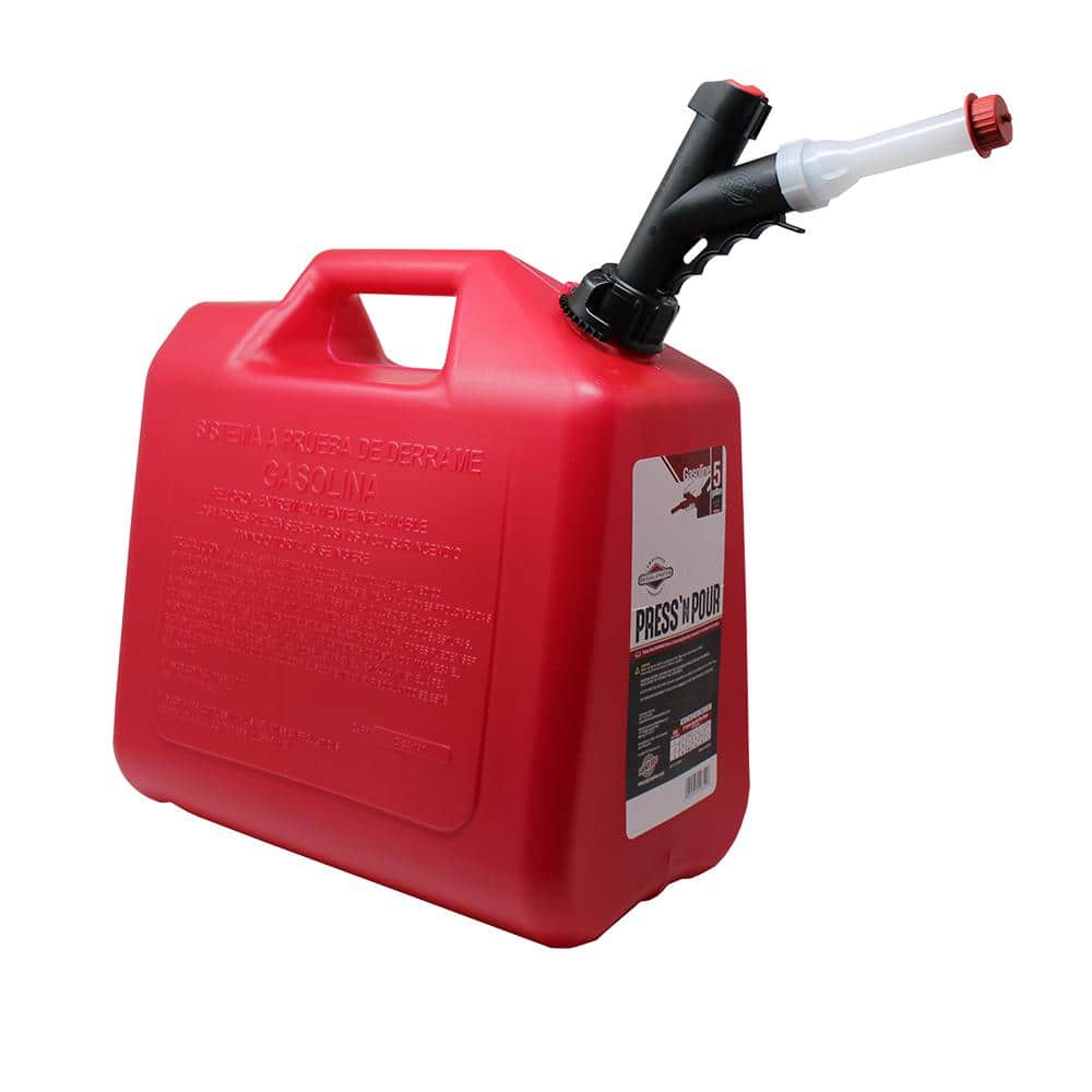 Garage Boss Red Plastic Gas Can - 5 Gallon Capacity  GB351