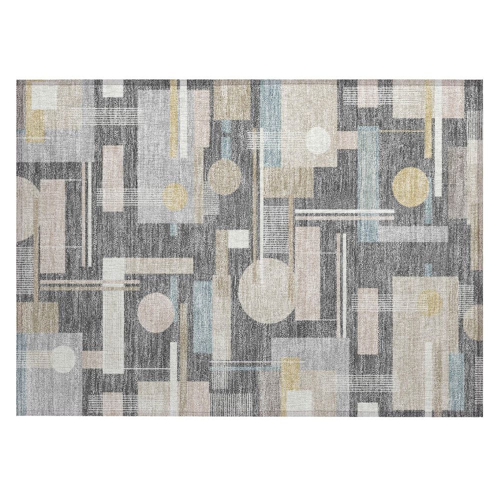 Chantille Machine Washable Indoor/Outdoor Abstract ACN2822 Gray 3 ft. x 4 ft. Area Rug price history on PriceWatchPro