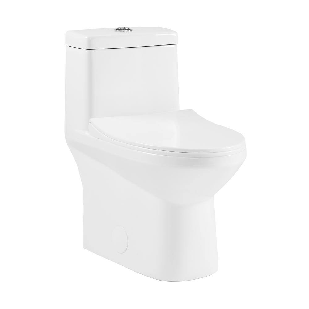 Swiss Madison Pierre 1piece 1.1/1.6 GPF Dual Flush Elongated Toilet in
