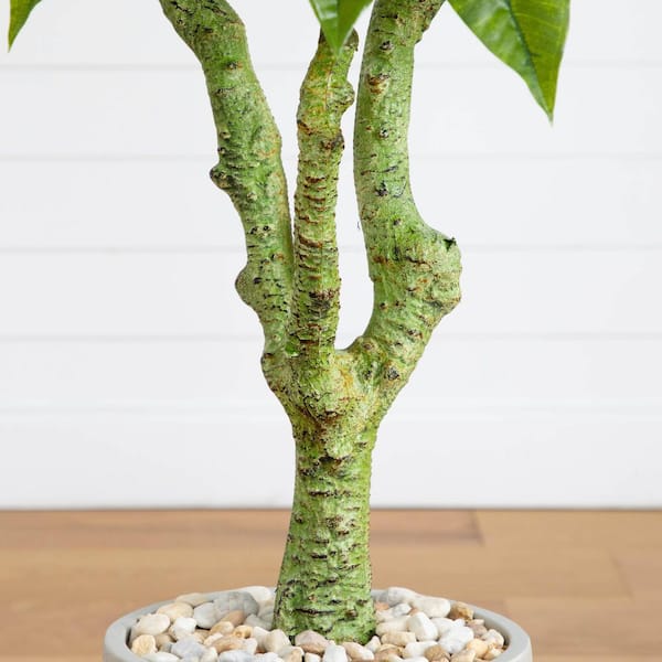 Nearly Natural Indoor/Outdoor 5 ft. Artificial Plumeria Tree in