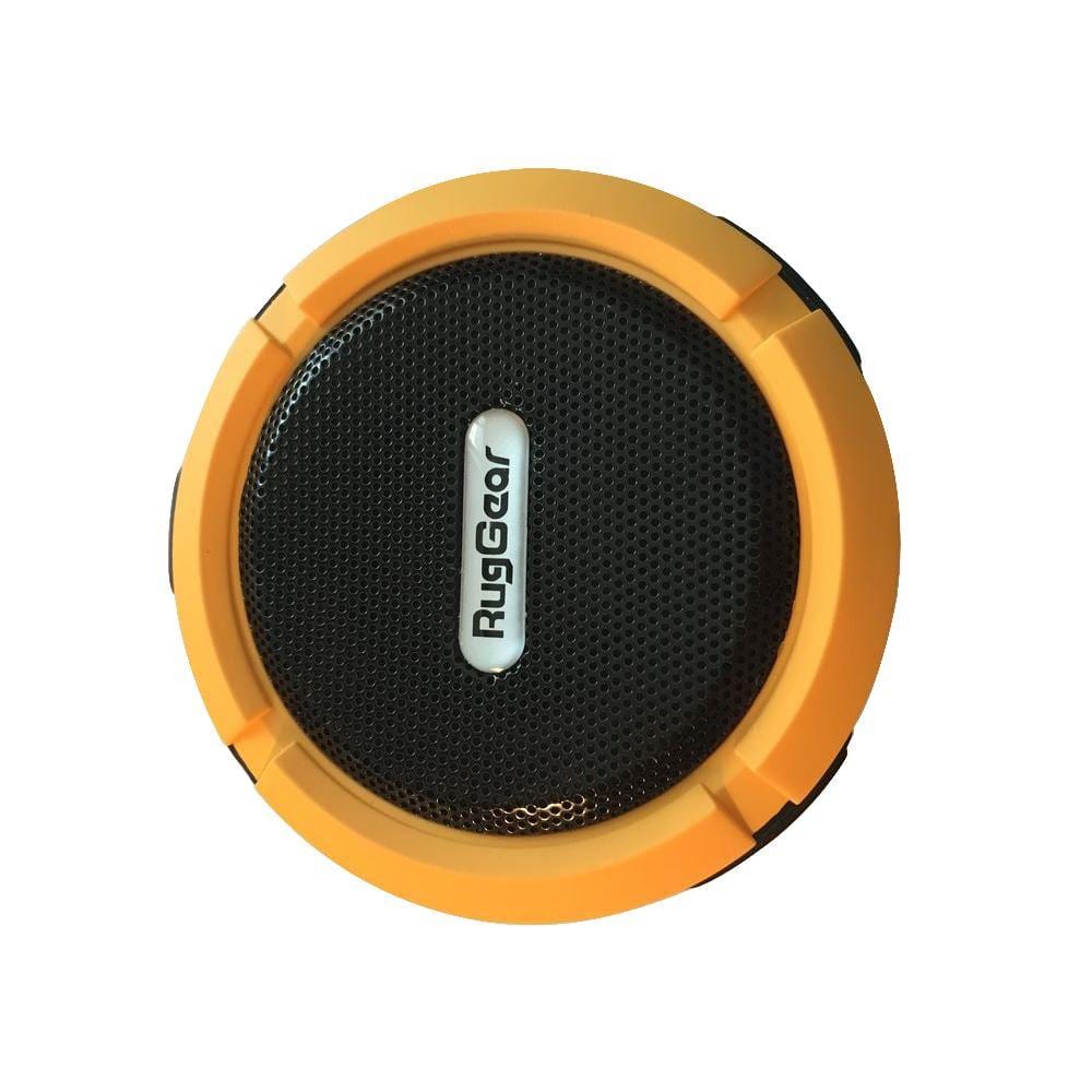 RugGear Shower Speaker Wireless Waterproof Speaker with 5-Watt Drive Suction Cup Built-in Mic Hands-Free Speakerphone -  3601