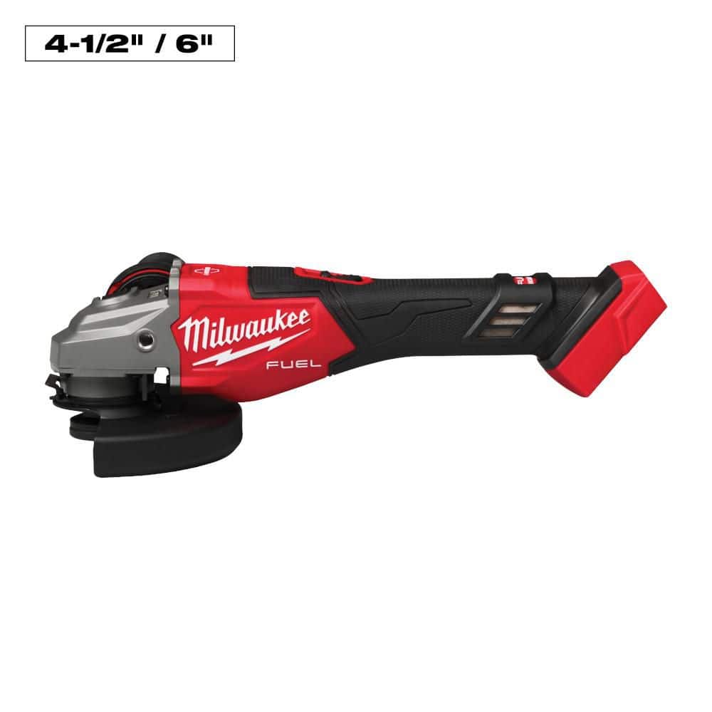M18 FUEL 18V Lithium-Ion Brushless Cordless 4-1/2 in./6 in. Braking Grinder with Slide Switch (Tool-Only) price history on PriceWatchPro