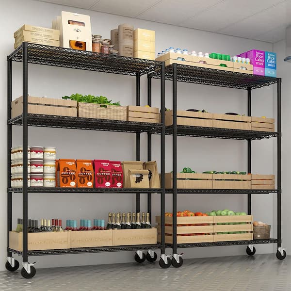 Karl home 5-Tiers Steel Adjustable Garage Storage Shelving Unit in