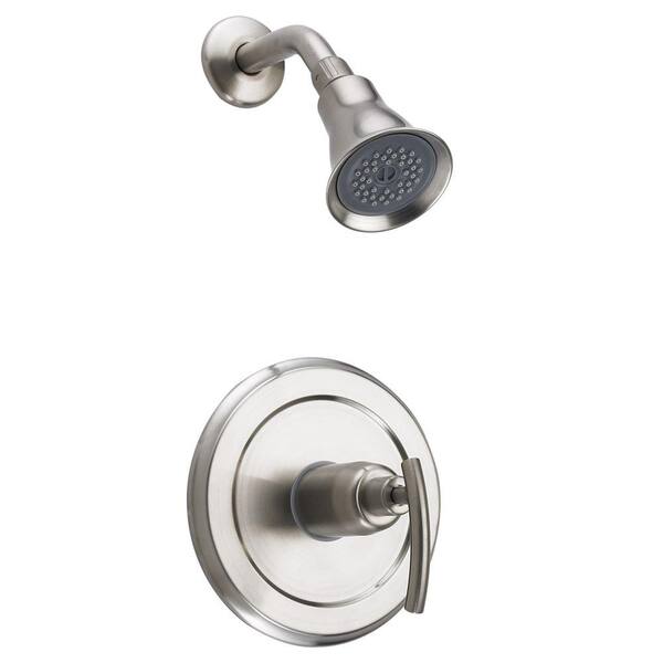 Fontaine Vincennes 1-Handle 1-Spray Shower Faucet in Brushed Nickel (Valve Included)