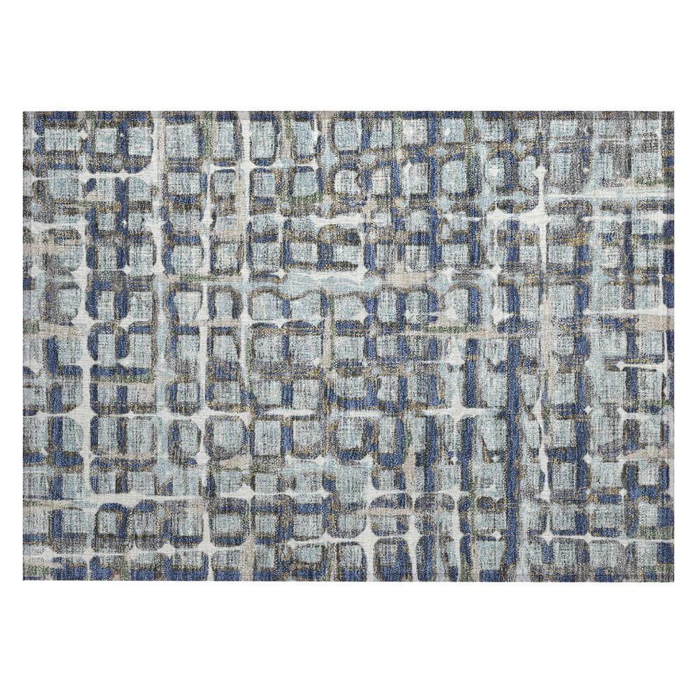 Chantille Machine Washable Indoor/Outdoor Abstract ACN2762 Spa 2 ft. x 3 ft. Accent Rug price history on PriceWatchPro
