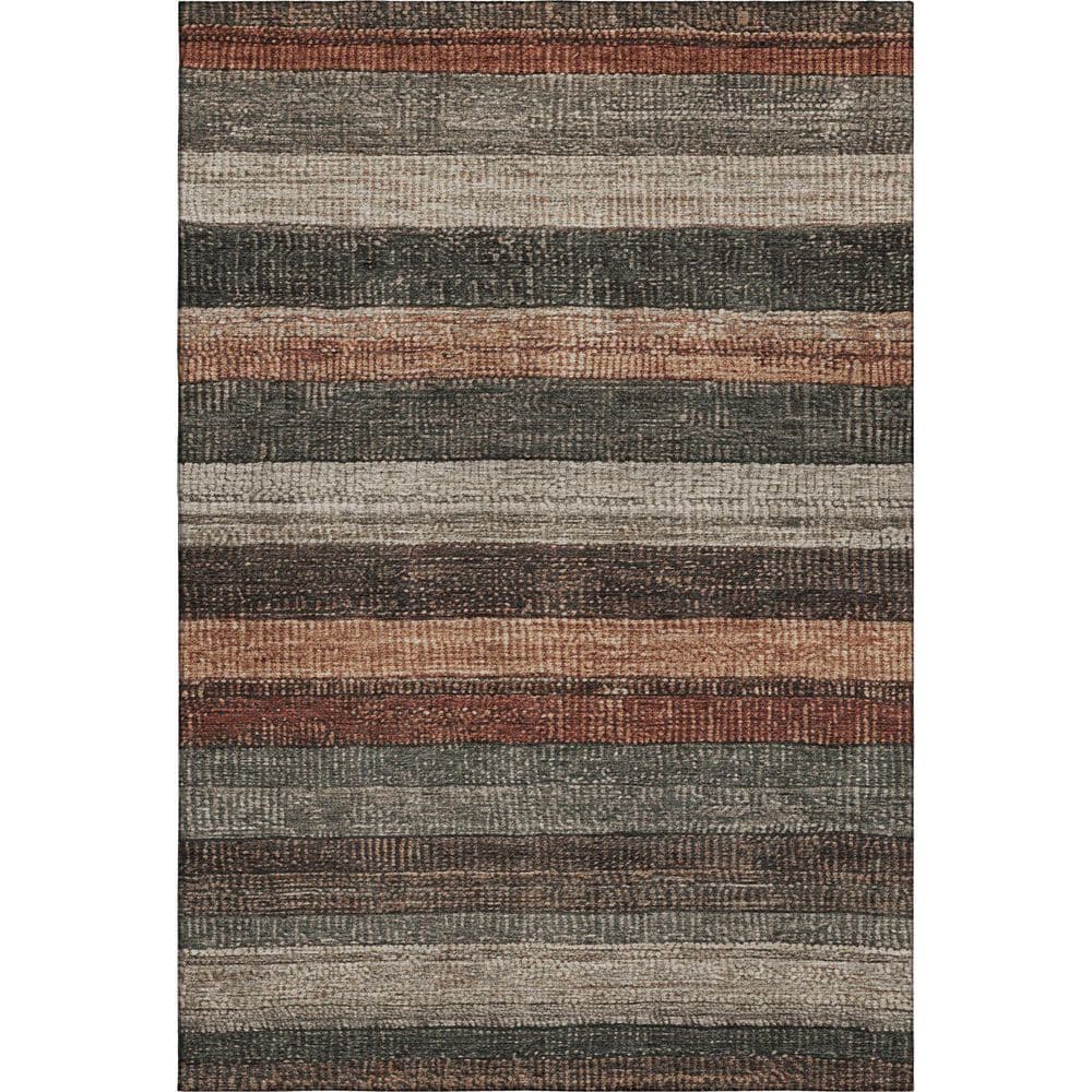 Mayfield Premium Machine Washable Abstract AMF1865 Paprika 9 ft. x 12 ft. Area Rug price history on PriceWatchPro