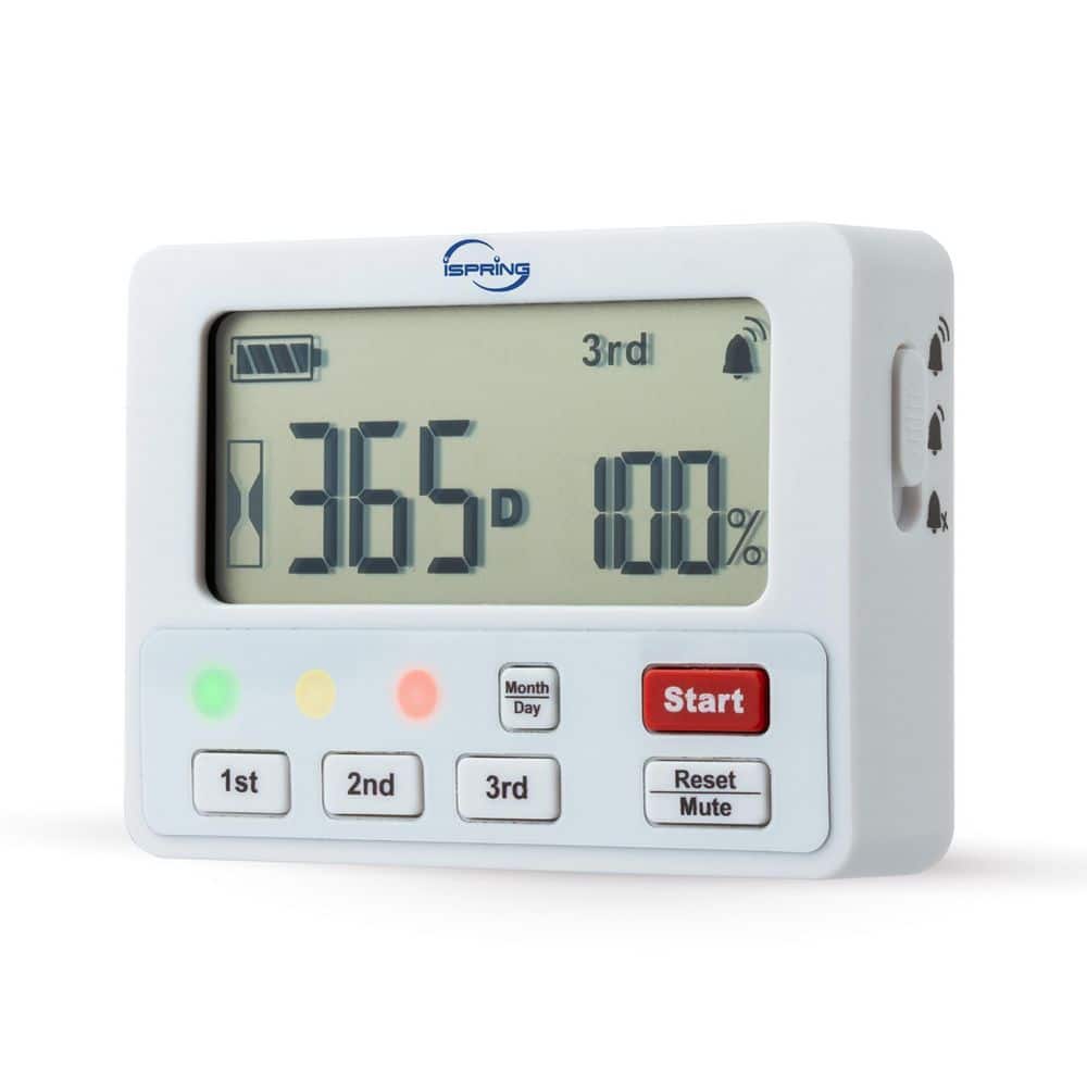 Automatic Water Filter Timer Lifespan Reminder for Water Filter Systems, Up to 3 Stages and 12 Months Countdown price history on PriceWatchPro