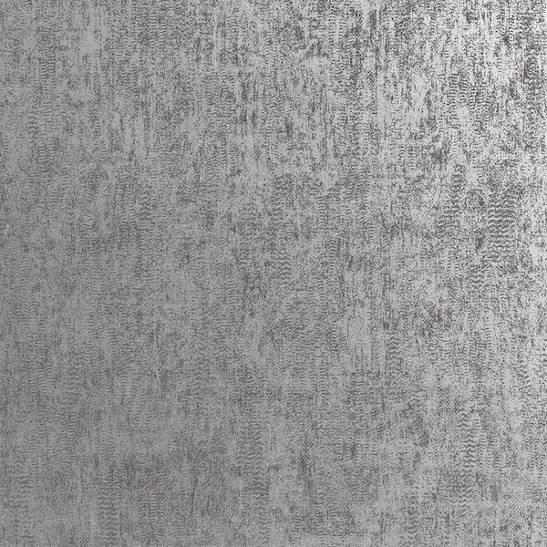 Brewster Distressed Textures Silver Wallpaper Sample
