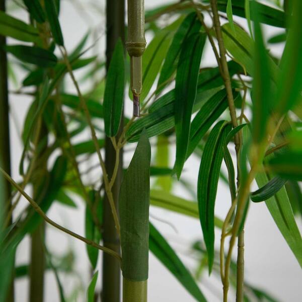 Nearly Natural 10 ft. Artificial Green Bamboo Tree T4633
