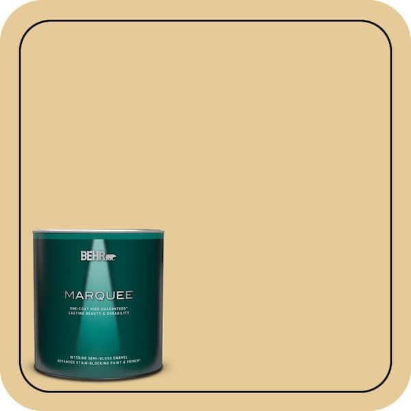 BEHR MARQUEE 1 qt. #M320-4 Abstract Semi-Gloss Enamel Interior Paint & Primer