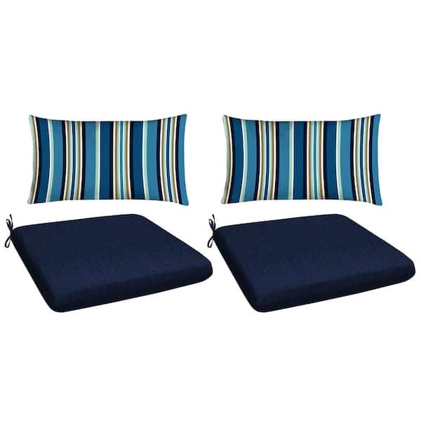 navy patio chair cushions