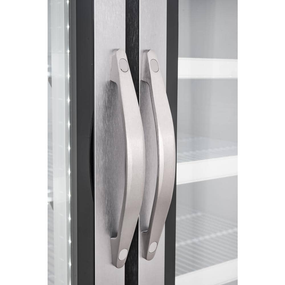 54" Stainless Steel Commercial Reach-In Refrigerator/Freezer with Glass Doors