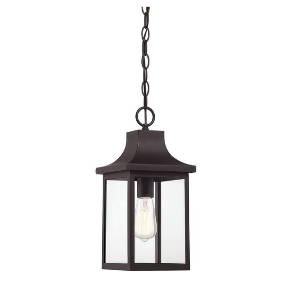 Savoy House Kyra 1Light Oil Rubbed Bronze Outdoor Hanging Lantern Pendant M50052ORB The Home