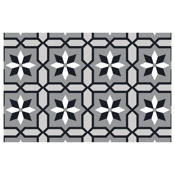 Bungalow Flooring FlorArt 22 in. x 34 in. Parlor Games Indoor Low Profile Decorative Kitchen Mat