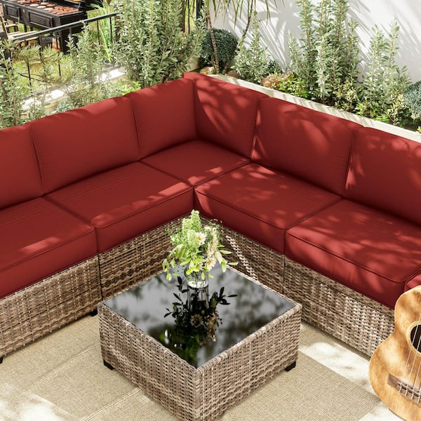 WNP 14-Piece Outdoor Cushion Cover Set (Slipcovers Only