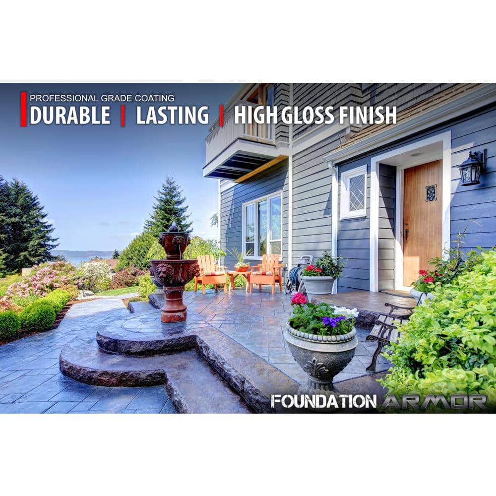 5 Gallon Clear High Gloss Concrete and Masonry Sealer