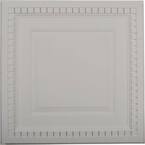 1-5/8 in. x 23-3/4 in. x 23-3/4 in. Polyurethane Dentil Ceiling Tile
