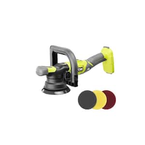 RYOBI ONE 18V 5 in. Variable Speed Dual Action Polisher Tool Only PBF100B The Home Depot