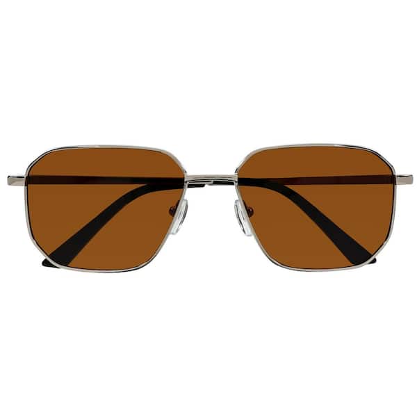 Shadedeye Polarized Hexagon Aviator Gold Sunglasses 85721-16-2 - The ...