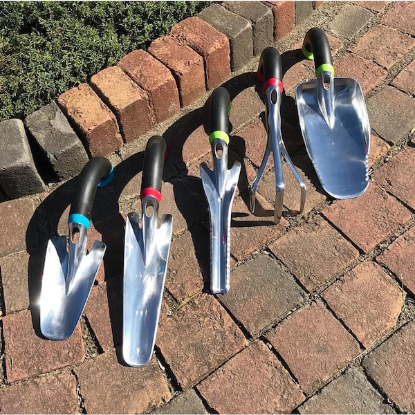 Radius Garden Purple NRG5SETPurple Ergonomic Garden Hand Tool Set