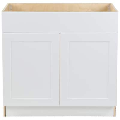 White Shaker Kitchen Cabinets Kitchen The Home Depot