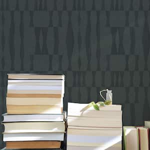 Grasscloth Geo Seagrass Vinyl Peel and Stick Wallpaper (Covers 28 sq. ft.)